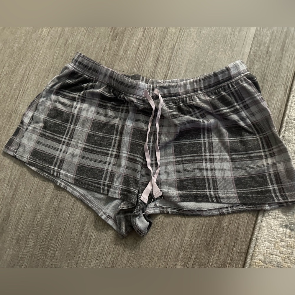 Laura Ashley Plaid Pajama Short